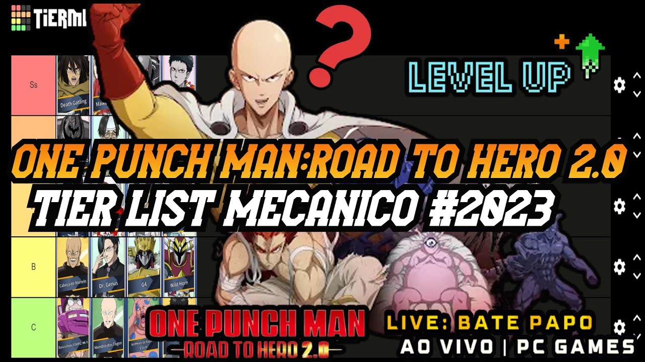 One-Punch Man: Road to Hero 2.0: Personagens, Tier List e dicas para  evoluir no jogo