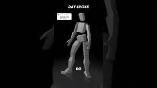 How to draw POSES : Day 69 Art Grind #shorts #jjk