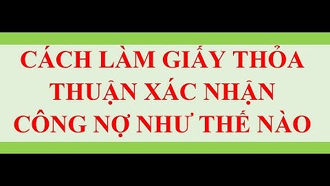 Tại Mẫu giấy nhận nợ