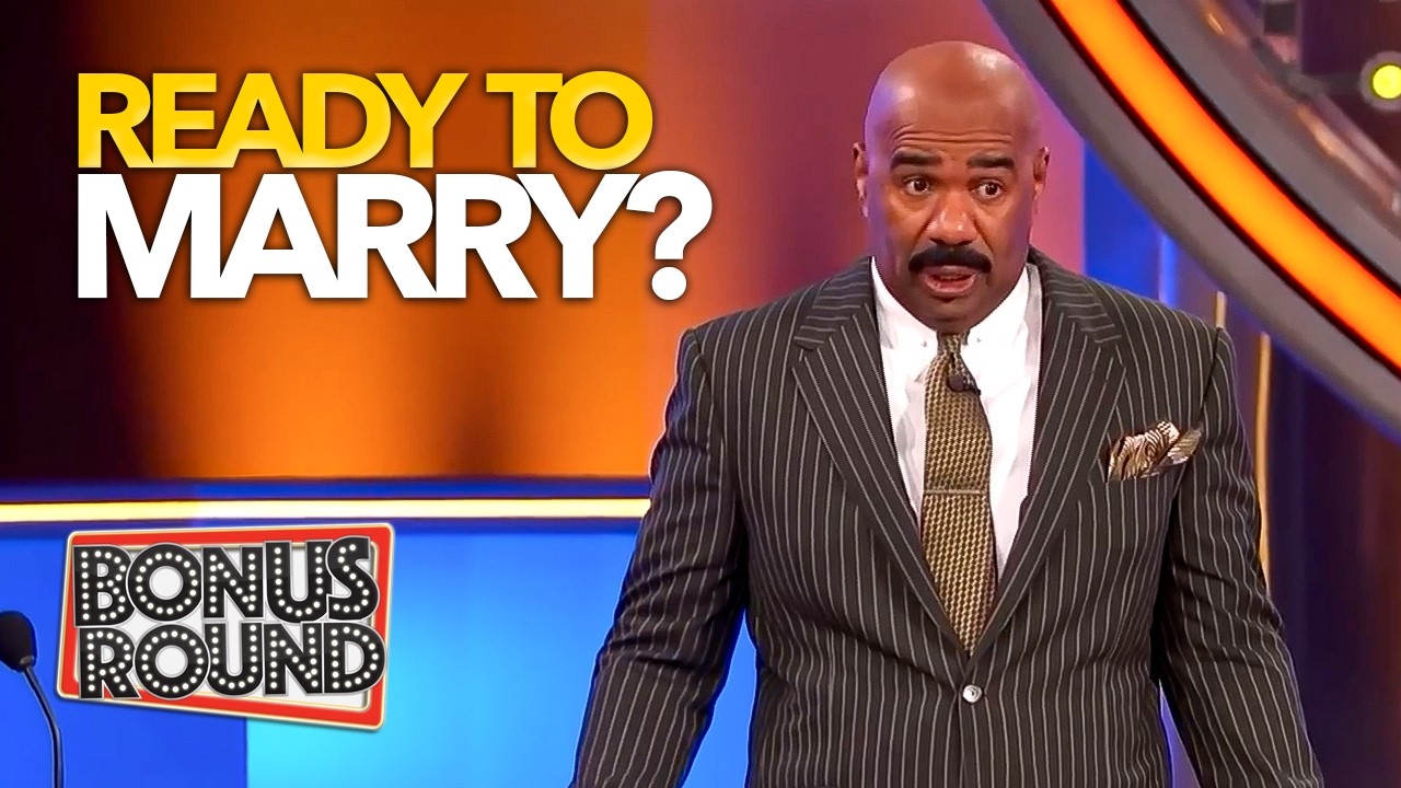 Ready to Get Married? Marriage Questions That Made Steve Harvey LAUGH ...