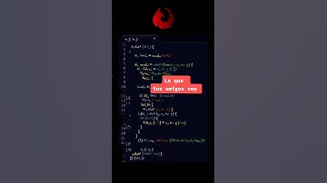 ¿Cómo se ve tu código cuando programas?