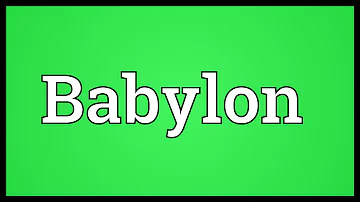 Kde vzniklo město Babylon?