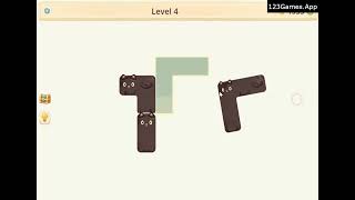 Cat Block Puzzle Gameplay & Walkthrough | Free at 123Games.App screenshot 3