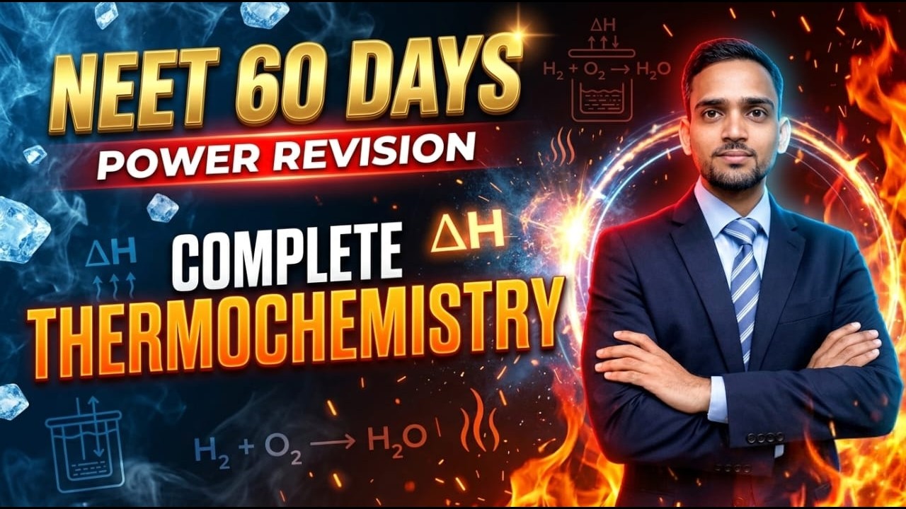 NEET 60 Days | Complete Thermochemistry | Chemistry Rapid Revision | AK Sir