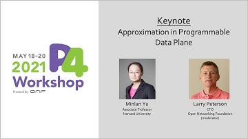 KEYNOTE - Approximation in Programmable Data Plane - Minlan Yu, Harvard University