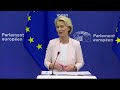 President-elect von der Leyen outlines next steps after EU vote