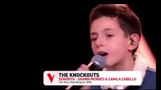 SENORITA - Cover by MAX ATZMON - on The Voice Kids Belgium - The Knockouts / MOE TV PH.