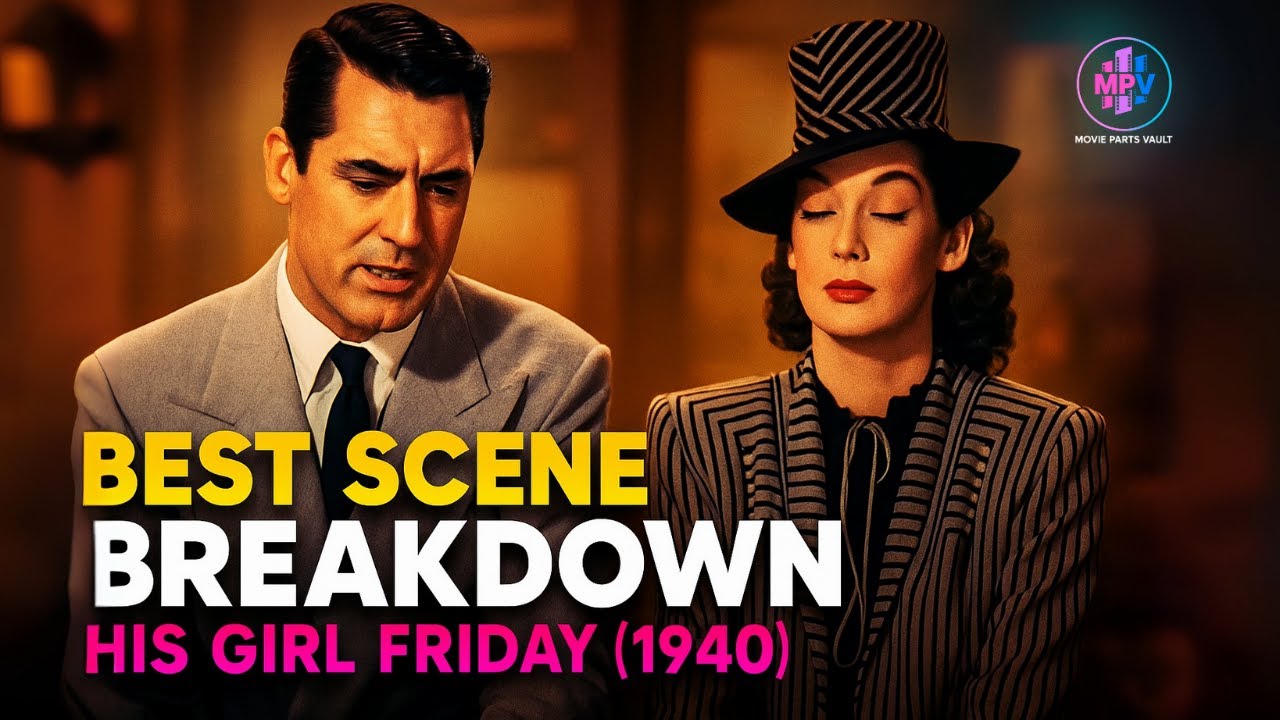 Sci Fi Movie Scene Breakdown – His Girl Friday 1940  Movie Parts Vault