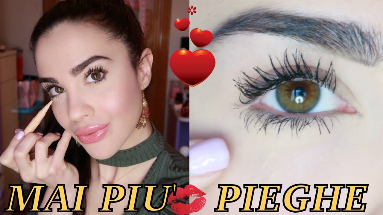 MAI PIU' CORRETTORE NELLE PIEGHE...il mio metodo infallibile! #BeautySecrets