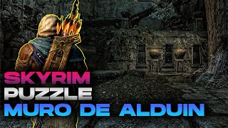 Skyrim Puzzle - The Wall of Alduin - Temple of the Celestial Haven