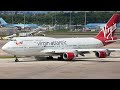 Virgin Atlantic 747-443. Last Virgin Atlantic at London Heathrow. We'll miss you G-VROS!