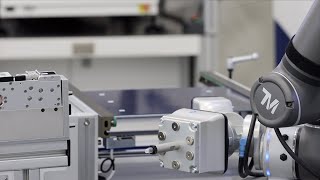 LABEL PLACEMENT WITH COBOT! - by PROMATION USA (LEARN, EDUCATE, GROW)