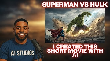 AI Made This! How I Created a Superman vs Hulk Fight Scene