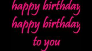 happy birthday song - lyrics