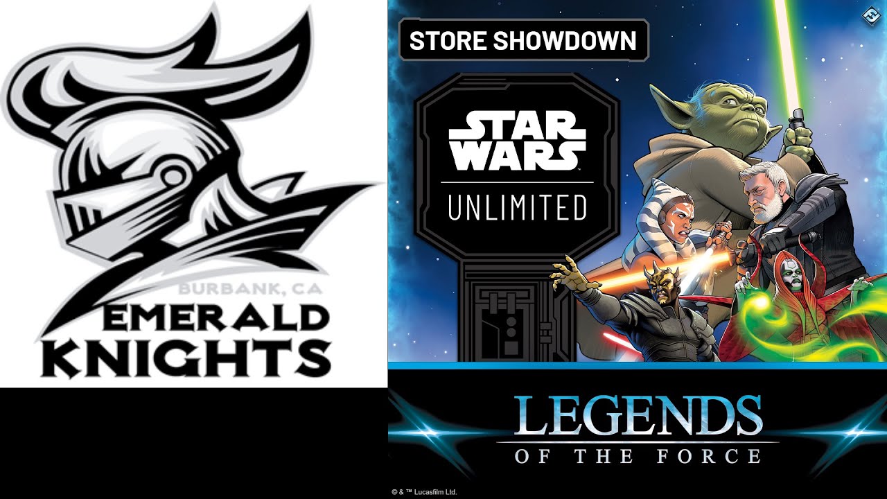 Swu Knight SWU Store Showdown Emerald Knights Comics and Games - YouTube