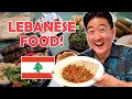 Trying LEBANESE FOOD for the First Time (What is Lebanese Cuisine Like?)