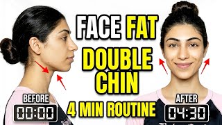 Face Fat, double chin daily face yoga routine 🔥🔥