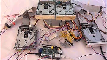 Tetris Theme/Korobeiniki on Floppy Drives