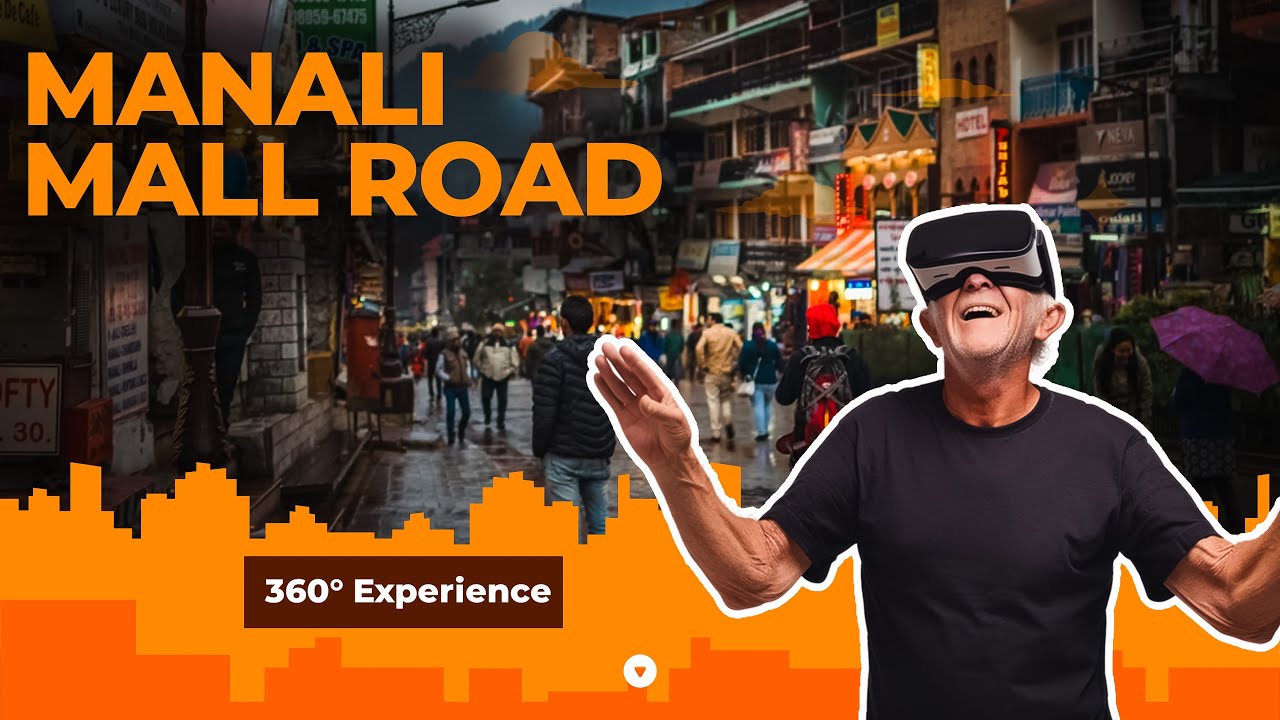 🤯 MANALI'S CRAZIEST Street! (4K 360 VR Tour Will SHOCK You!)