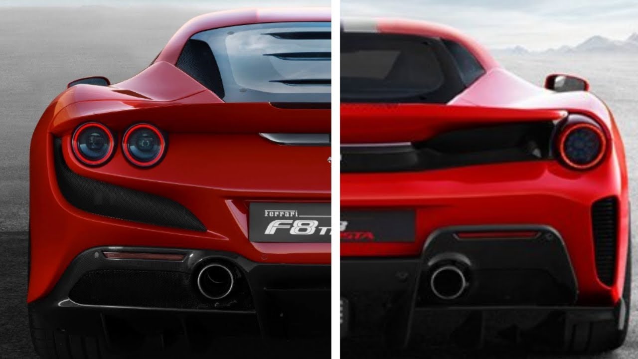 2020 Ferrari F8 Tributo Vs 2018 Ferrari 488 Pista Youtube