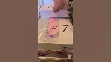 Advent Day 1 - Glossy box advent calendar 2024 #advent #adventcalendar2024 #glossyboxadventcalendar