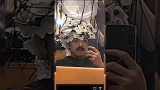 Taehyung Instagram Story220613V In Beardhe Is So Funny