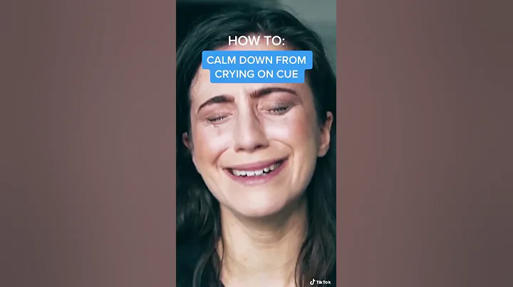 HOW TO CALM DOWN FROM CRYING | ACTING TIPS WITH ELIANA GHEN - DayDayNews