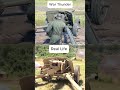 War Thunder vs Real Life artillery #warthunder