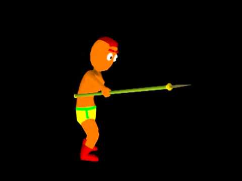 3d Animation Barbarian Attack - YouTube