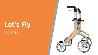 Rollator Let&rsquo;s Fly pliant et l&eacute;ger
