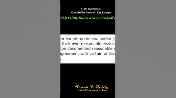 Bid protests: Source selection officials are not bound by evaluations