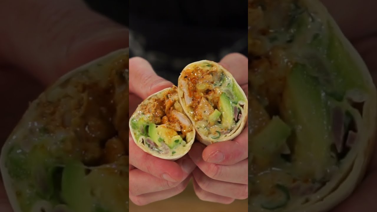 Chicken Avocado Wraps | How to Make Them!