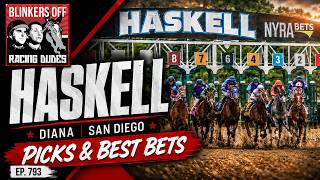 Haskell Stakes, Diana Stakes & San Diego Handicap Picks & Best Bets | Blinkers Off 793