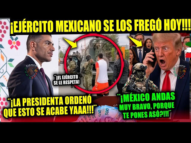 Se Acabó! HARFUCH Ejército ¡CARTELES SE PONEN! TRUMP dió Aviso ¡Petroleo Iran Diesel! Campechaneando