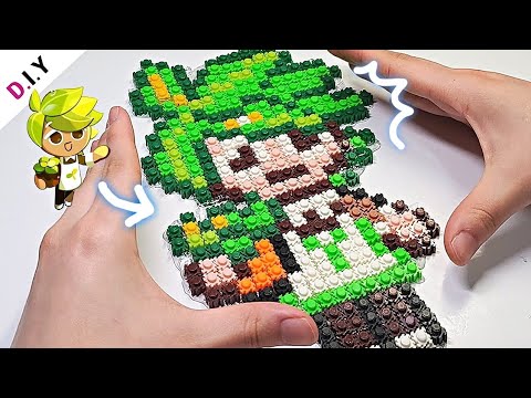 허브맛쿠키 디폼 슬라임. 🌱: 크런치슬라임 asmr  | 쿠키런킹덤 패러디 | Herb Cookie Deform Slime | 루키밍