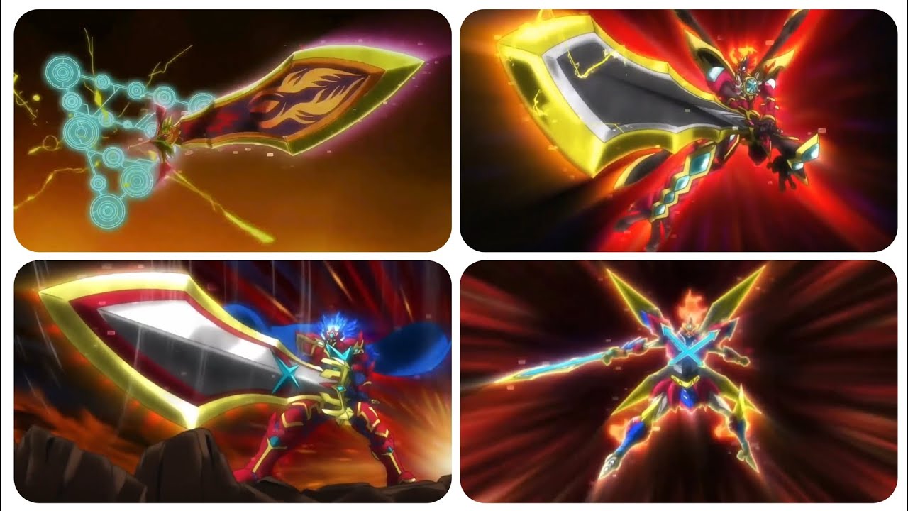 All Xcalius Avatars in Beyblade Burst From Season 1237 YouTube