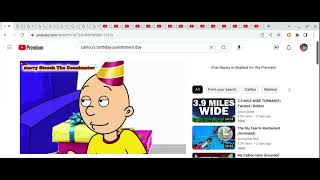 Jay Kizer commentaries #95: @HarryStrackGoToons 's Caillou's Birthday Punishment Day