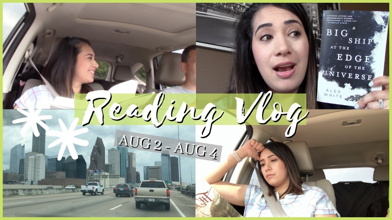 READING VLOG #1: N.E.W.T.S Readathon + Houston || August 2019