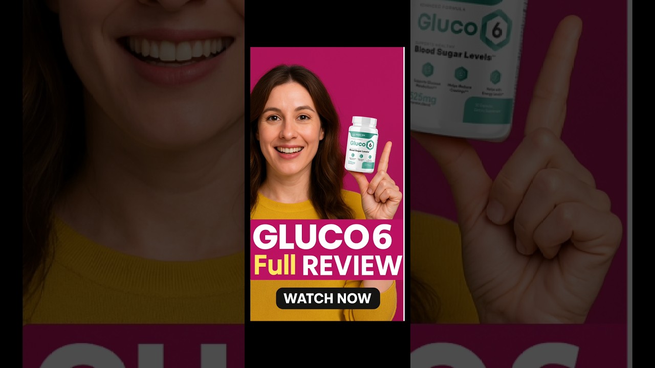 Fix Blood Sugar Naturally! Gluco6™ Full Review |  chack product link👉 https://shorturl.at/7Qe7n