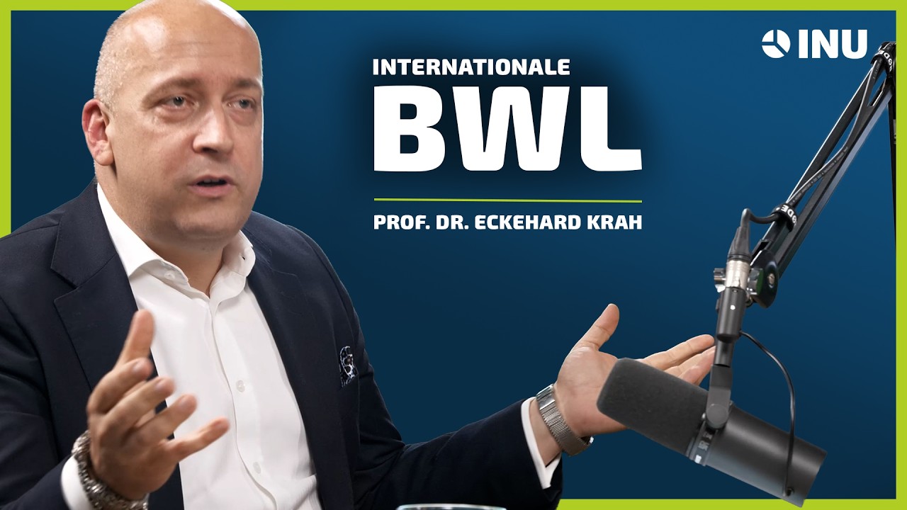 Prof. Dr. Eckehard Krah über Internationale BWL, Studium & seine Rolle als Dekan // INU ProfTalk