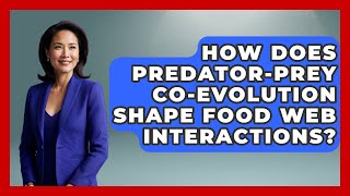 How Does Predator-prey Co-evolution Shape Food Web Interactions - Explaining Ecology