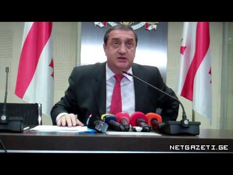 საგანელიძის ბრიფინგი