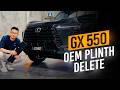 How to Install Number Plates on a Lexus GX 550 Luxury/Sports Luxury | Flow Brackets