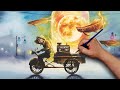 ERUDAart 31-Watercolor-Art of book illustration-Speedpainting