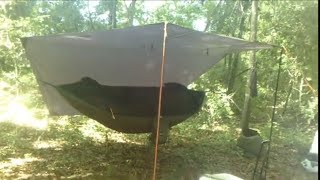 Test New Gear. AnorTrek Hammock With Mosquito Net And Rainfly, Short Review.