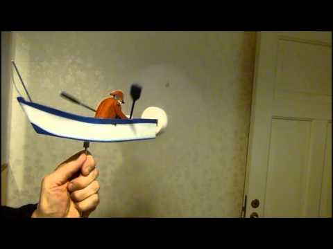 Whirligig Rowboat, easy to make! - YouTube