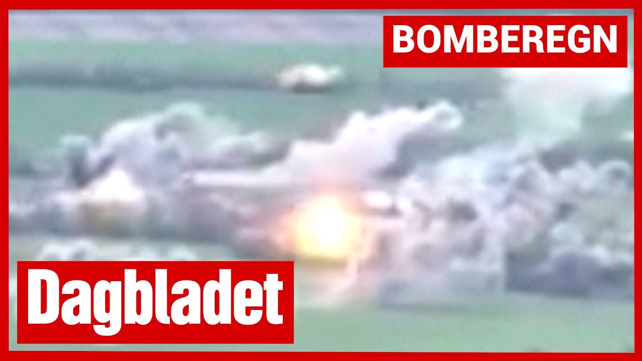 Plutselig starter eksplosjonene - YouTube