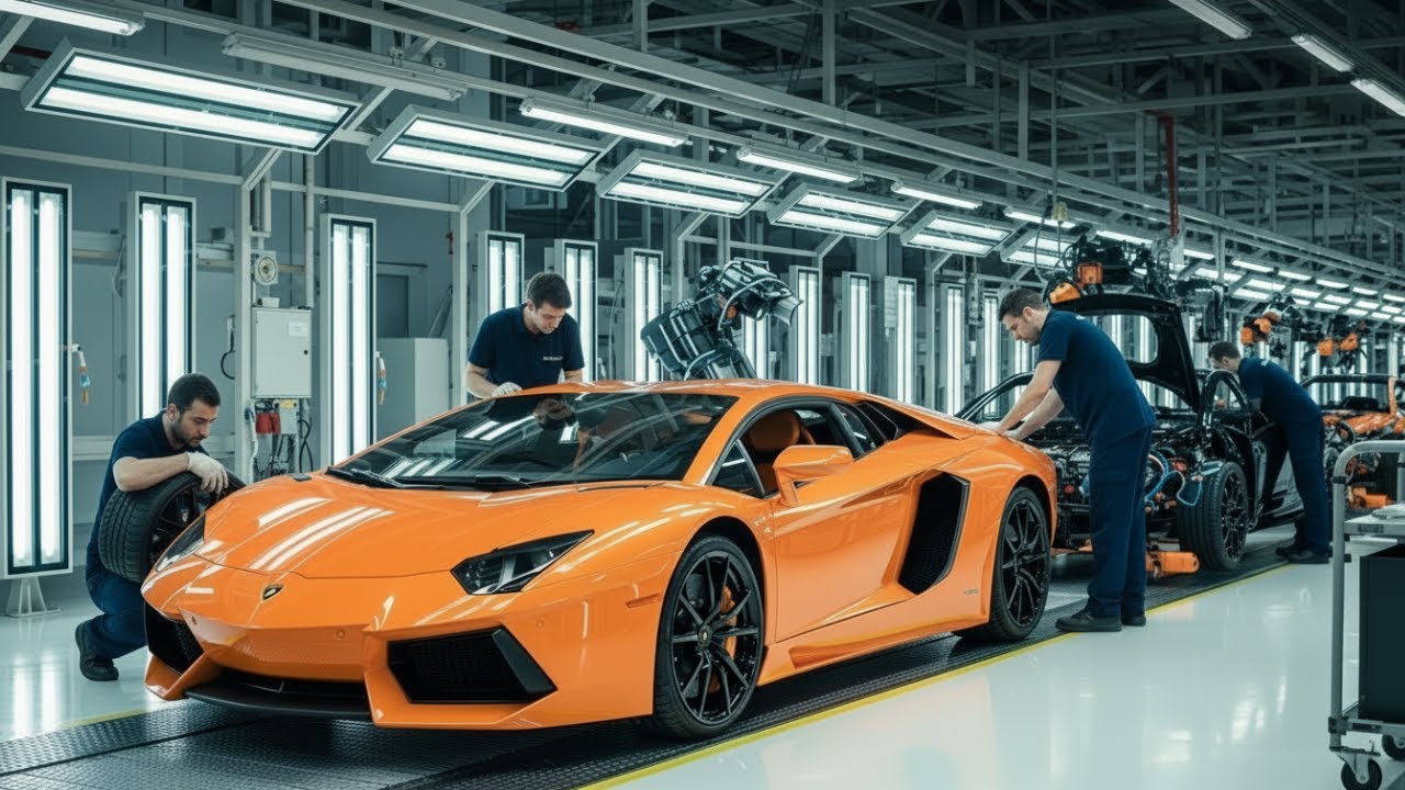 Why this Lamborghini Costs $600,000 The Full Manufacturing Process