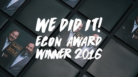 Schwitzke image brochure wins Econ Award 2016!