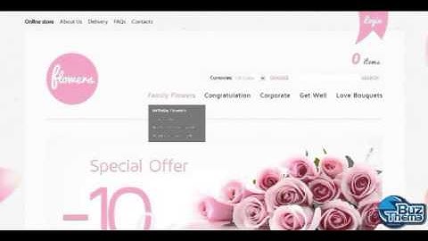 Download Flower Shop VirtueMart Template by  Hermes TM